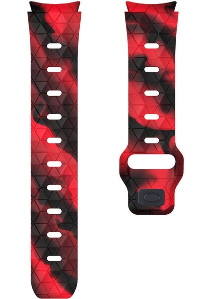 Samsung Galaxy Watch 5 40mm (20mm) Prizma Desenli Sportif Silikon Kordon KRD16 fiyatları