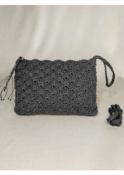 Hasır, Kağıt Ip El Örgüsü Çanta, Clutch, Portvöy, El Çantası fiyatları