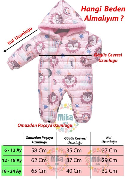 Gökkuşağı, Bulut, Yıldız Figürlü Içi Kürklü Kapüşonlu Pembe Kız Bebek Astronot Kozmonot Tulum Dar fiyatları