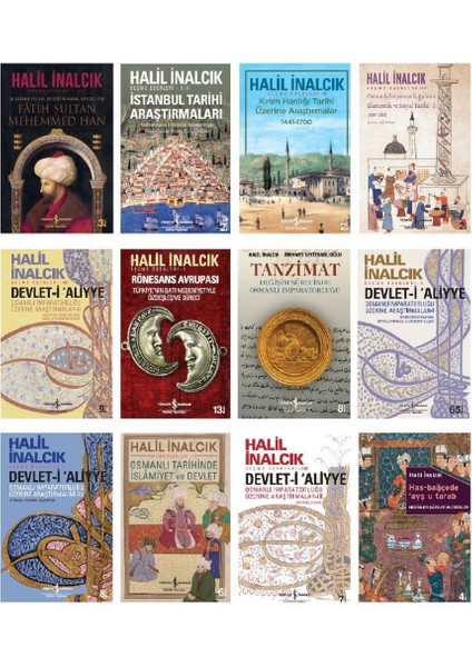 Tanzimat - İstanbul Tarihi Araştırmaları - 12 Kitap - Halil İnalcık