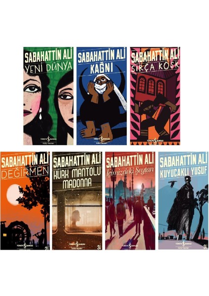 Sabahattin Ali Seti 7 Kitap