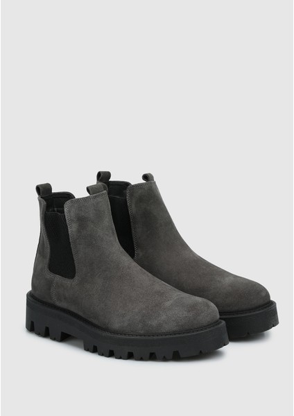 Antrasit Deri Erkek Bot fiyatları