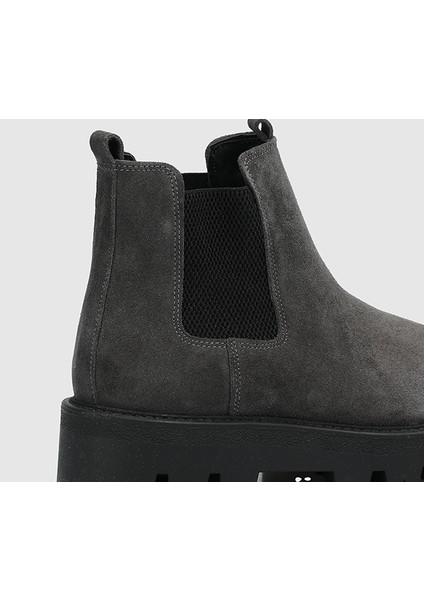Antrasit Deri Erkek Bot indirimleri