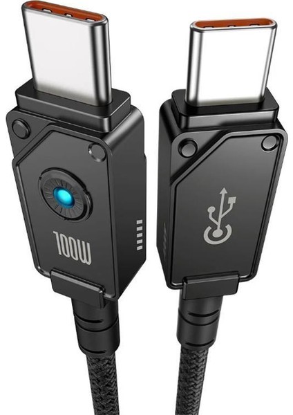 Unbreakable Sıyah 100W 200 cm Pd Type-C To Type-C Şarj Kablosu P10355800111-01 fiyatları