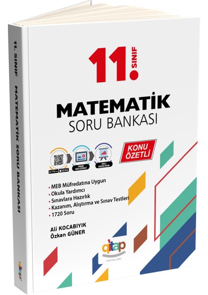 11.sınıf Matematik Konu Özetli Soru Bankası (Video Çözümlü)