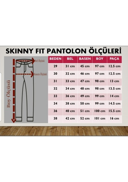 Super Skinny Dar Kesim Pantolon