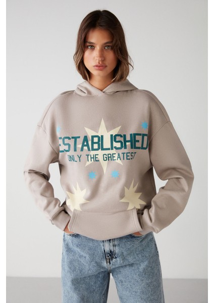 Establıshed Regular Relaxed Vizon Sweatshirt