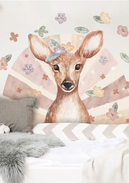 Renkli Çocuk ve Bebek Odası Duvar Stickerı, Eğlenceli ve Şık Dekorasyon, 1 Parça fiyatları