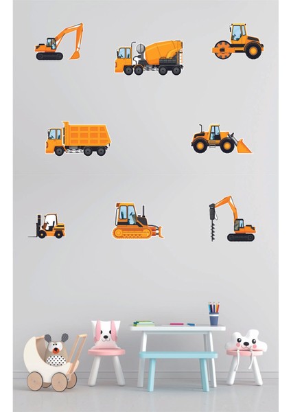 Renkli eğitici çocuk odası çıkartma seti, sarı, kapı ve duvar dekoru fiyatları