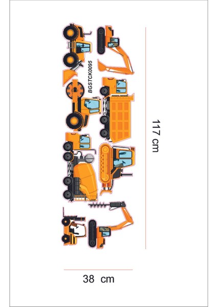 Renkli eğitici çocuk odası çıkartma seti, sarı, kapı ve duvar dekoru modelleri