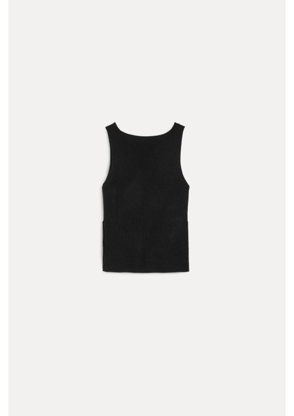 Yırtmaçlı triko bluz - Premium collection modelleri