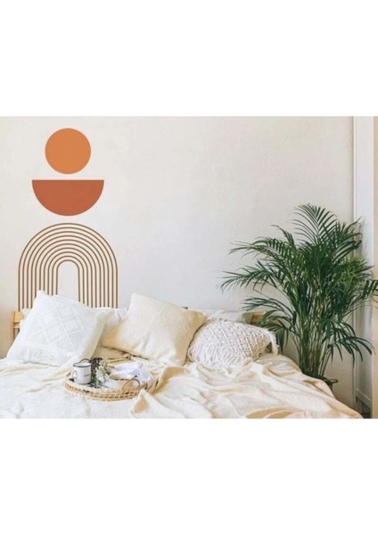 Özel Desen ve Daire Duvar Sticker Seti