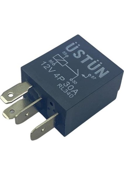 12V Röle 4 Uçlu 40 A Mikro