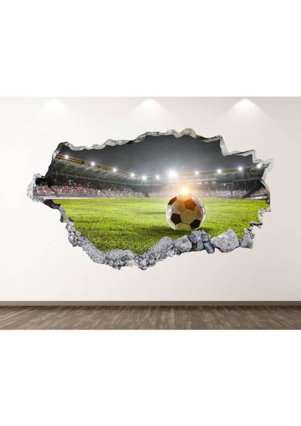 Canlı 3D Yeşil Duvar Sticker, şık ve modern dekorasyon için ideal seçenektir