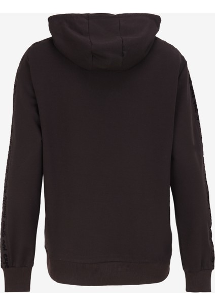 Kapüşon Yaka Baskılı Siyah Erkek Sweatshırt J4WM-SWT7314 fiyatları