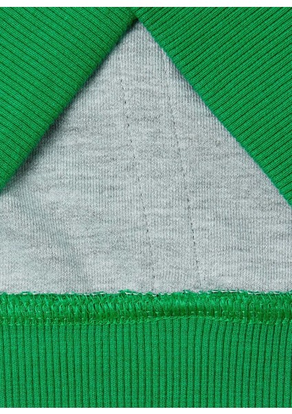 Baskılı Erkek Yeşil Sweatshırt 330SC203R 708 fiyatları