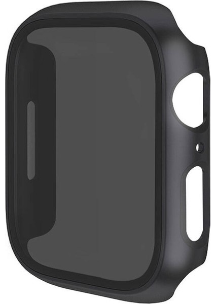 Watch 44MM Sert Pc Kasa ve Hayalet Hayalet Ekran Koruyucu Htstore Watch Gard 32
