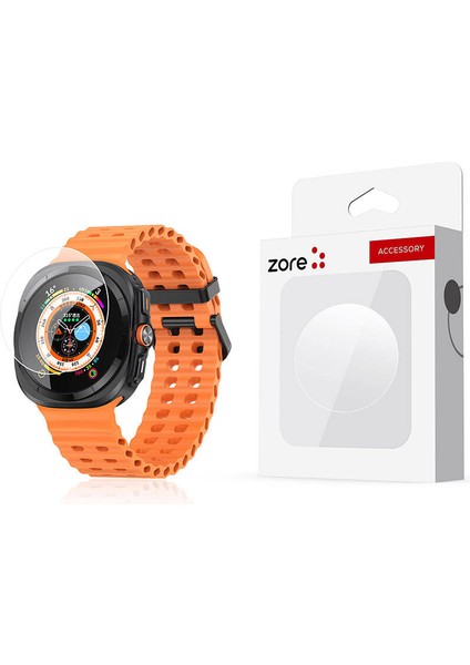 Galaxy Uyumlu Watch Ultra 47MM Htstore Pmma Pet Saat Ekran Koruyucu