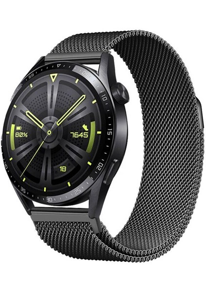 Gear S2 Htstore Band-12 20MM Metal Hasır Kordon