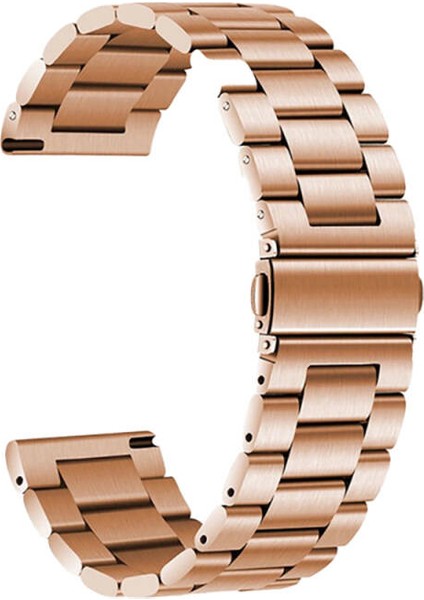 Huawei Watch Gt 3 42MM Katmalamı Klasik Görünümlü Ayarlanabilir Metal Kordon (20MM) Krd BAND04