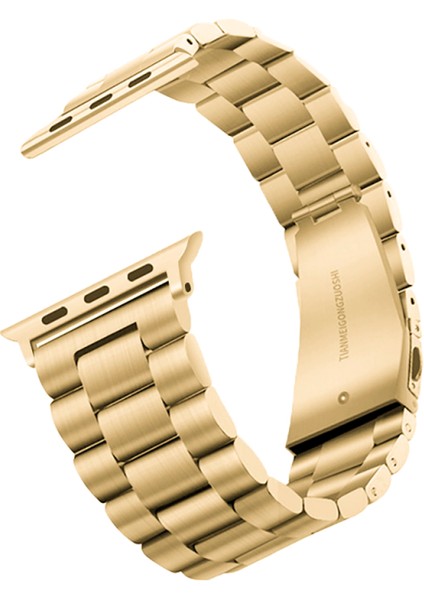 Apple Watch 38MM Katmalamı Klasik Görünümlü Ayarlanabilir Metal Kordon Krd BAND04