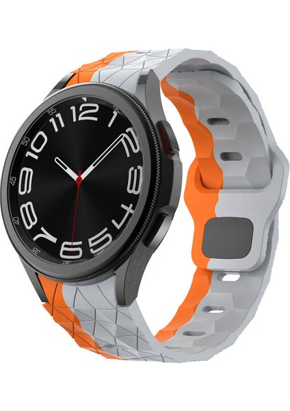 Samsung Galaxy Watch 5 40mm (20mm) Prizma Desenli Sportif Silikon Kordon KRD16