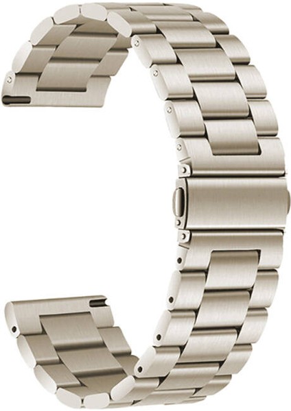 Huawei Watch Gt 3 42MM Katmalamı Klasik Görünümlü Ayarlanabilir Metal Kordon 20MM Krd BAND04
