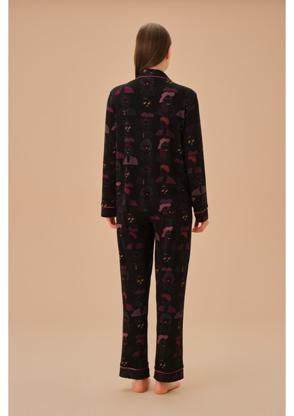 Neon Line Maskülen Pijama Takımı