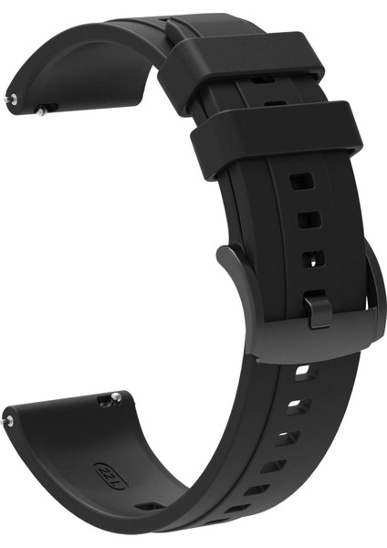 Huawei Watch Gt5 46MM Kordon Yumuşak Silikon Tokalı Şeritli
