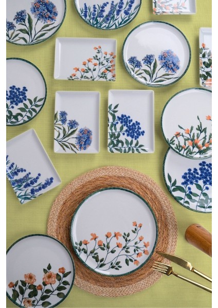 Flower Garden Karma Ikram ve Kahvaltı Takımı 18 Parça fiyatları