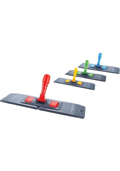 Tablet Palet Nemli Yedek Mop Takımı - 10 Adet 50 Cm. Mop + Katlanır Aparat + Metal Vidalı Sap