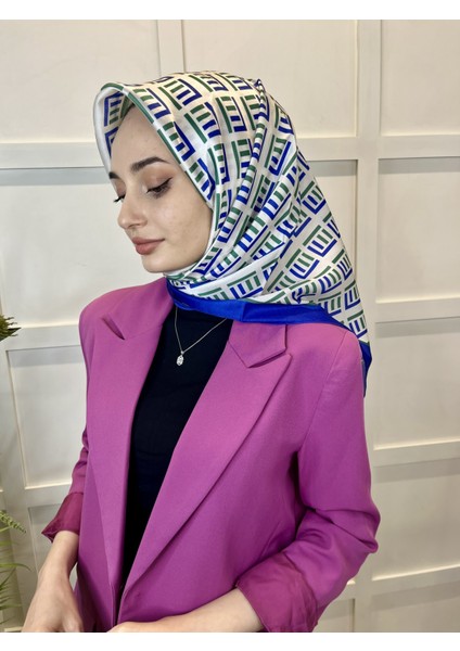Quare Kristal Eşarp, Çizgi Desenli 01067