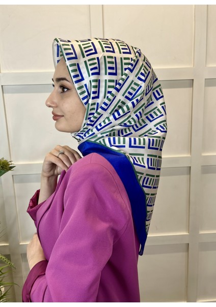 Quare Kristal Eşarp, Çizgi Desenli 01067