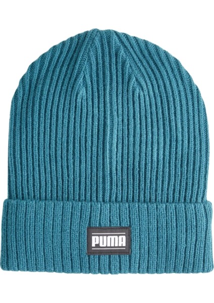 Ribbed Classic Erkek Yeşil Günlük Stil Bere 02403811