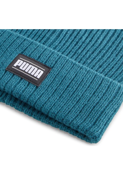 Ribbed Classic Erkek Yeşil Günlük Stil Bere 02403811