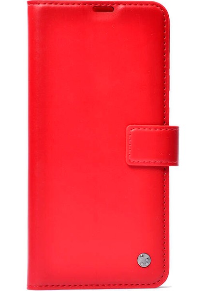 Oppo A38 Kılıf Kart Koymalı Standlı Kapaklı Suni Deri Delux Kılıf