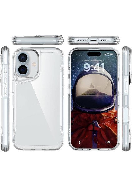 Apple Iphone 16 Plus Kılıf Silikon Kenarlı Arkası Sert Ultra Korumalı T-Max Kapak fiyatları