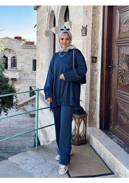 Premium Levita Modal Takım Indigo