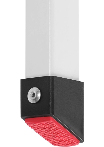 Songmıcs 3 Basamaklı Merdiven, Ağır Hizmet Tipi Çelik, Katlanır, Kaymaz Paspaslı Portatif Maksimum 150 Kg'a Kadar Yük Kapasitesi Tüv Rheinland Tarafından Test Edilmiş ve Onaylanmıştır GSL03WT fiyatları