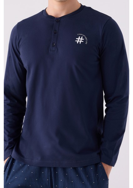 3147 Erkek Uzun Kol Pijama Takım fiyatları