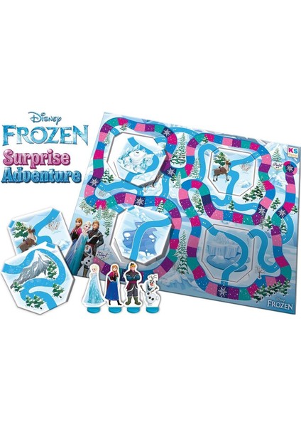 Ks Puzzle 10903 Ks, Frozen Surprise Adventure Kutu Oyunu +8 Yaş