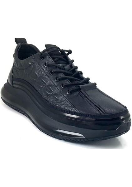 504 Erkek Sneaker Spor Ayakkabı-Siyah