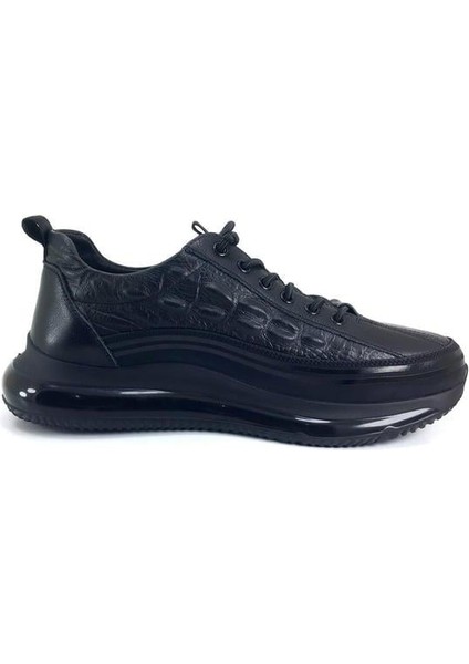 504 Erkek Sneaker Spor Ayakkabı-Siyah