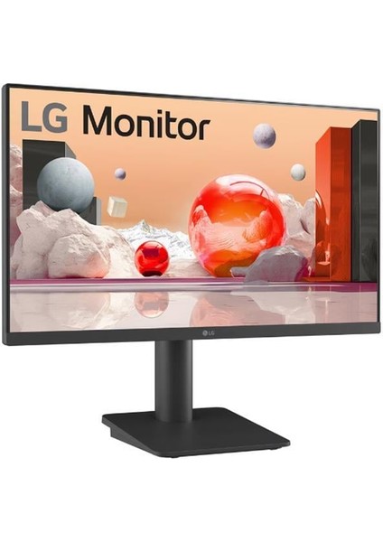 24.5 Lg 25MS550-B IPS 5ms 100HZ 2xhdmı Fhd 1920X1080 Yukseklık Ayarı Hoparlor Freesync Vesa Sıya