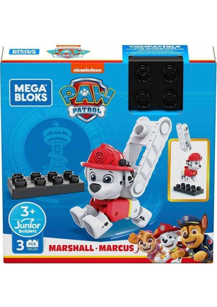 Mega Bloks Paw Patrol The Mighty Movie Film Karakter Figürleri - Marshall - 2