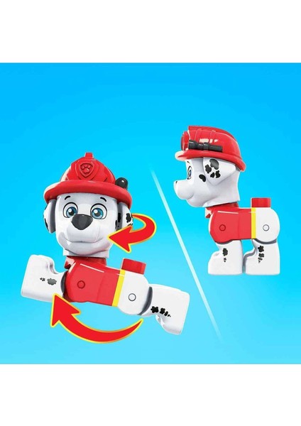 Mega Bloks Paw Patrol The Mighty Movie Film Karakter Figürleri - Marshall - 2