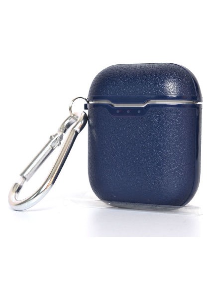 Apple Airpods Deri Desenli ve Magsafe Destekli Şık Airbag-03 Silikon Kılıf