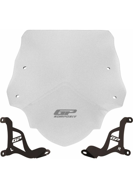 Aprilia Sr 125/160 2024 Uyumlu Kısa Ön Cam Şeffaf 38 cm