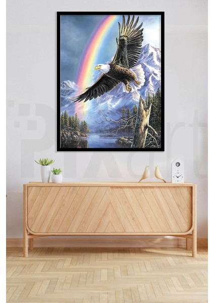 Kartal 30 x 40 cm Elmas Mozaik Tablo modelleri