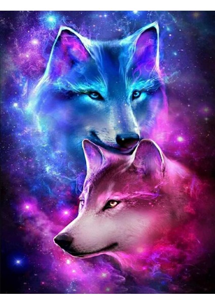 Kurt 30 x 40 cm Elmas Mozaik Tablo